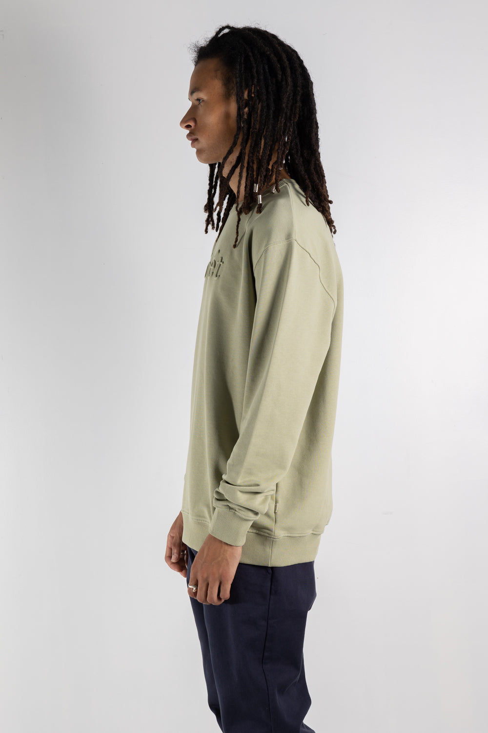 Mens Fashion Sweatshirt | Foret Mark Sweatshirt | The Standard Store