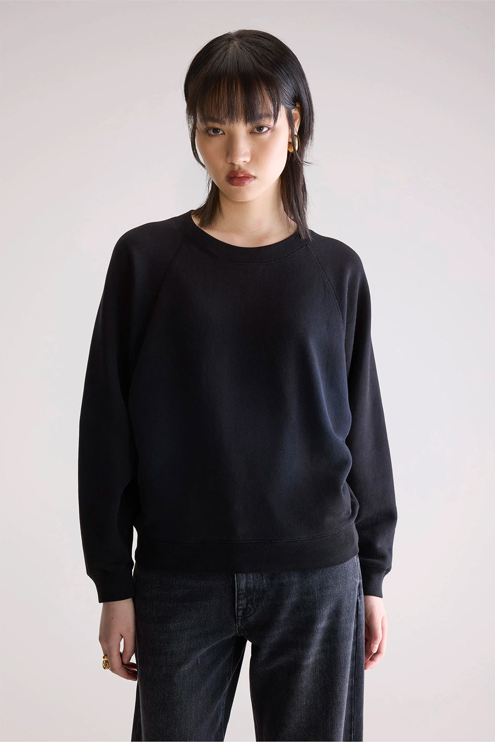 Fella Sweatshirt, Black Blue | Bellerose | The Standard Store