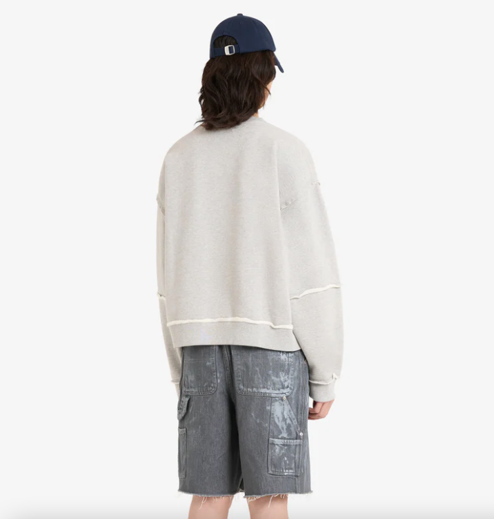 Panelled Crewneck