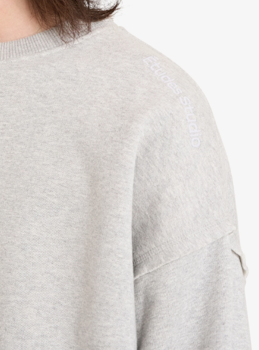 Panelled Crewneck