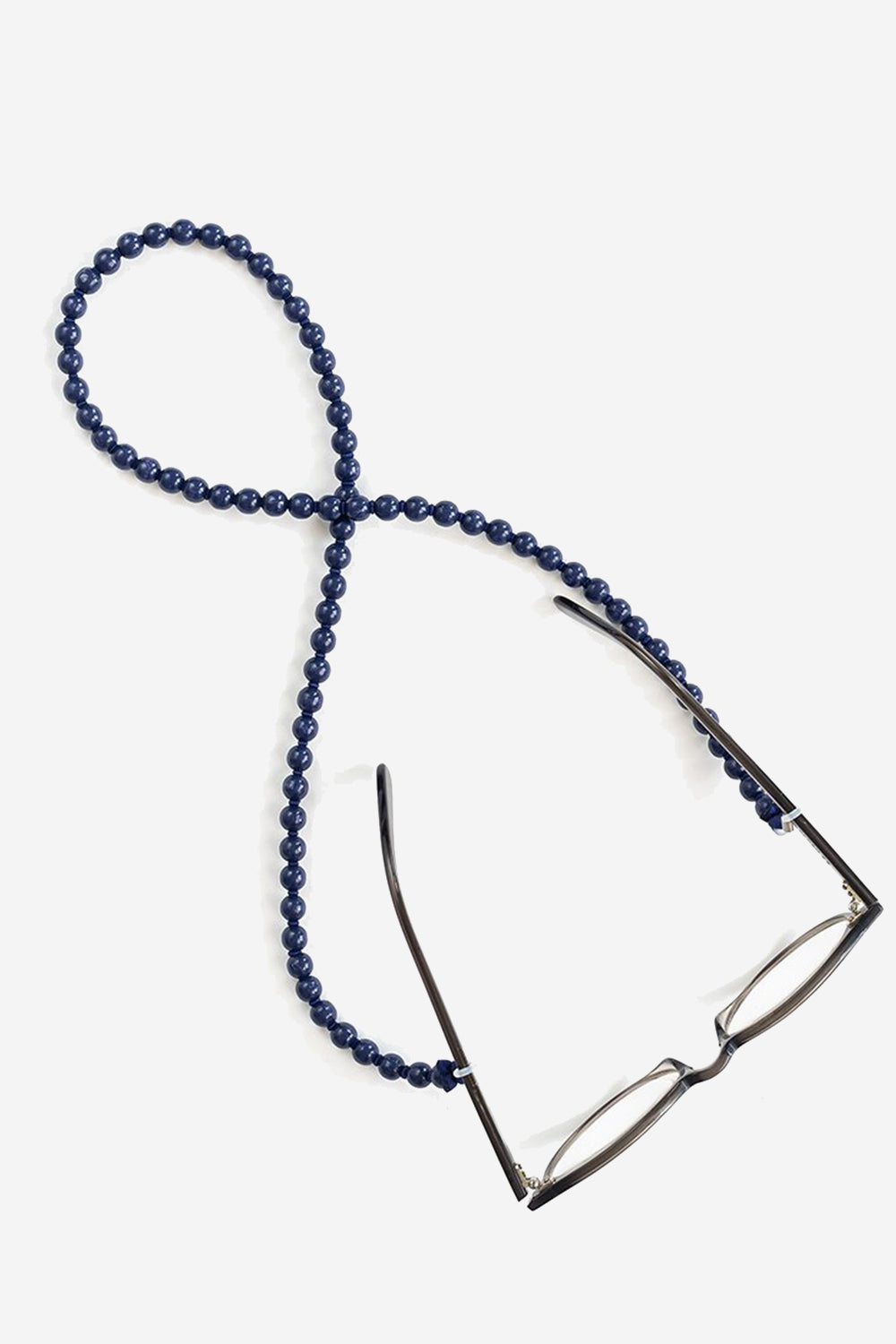 Brillenkette glasses chain, blueberry/darkblue