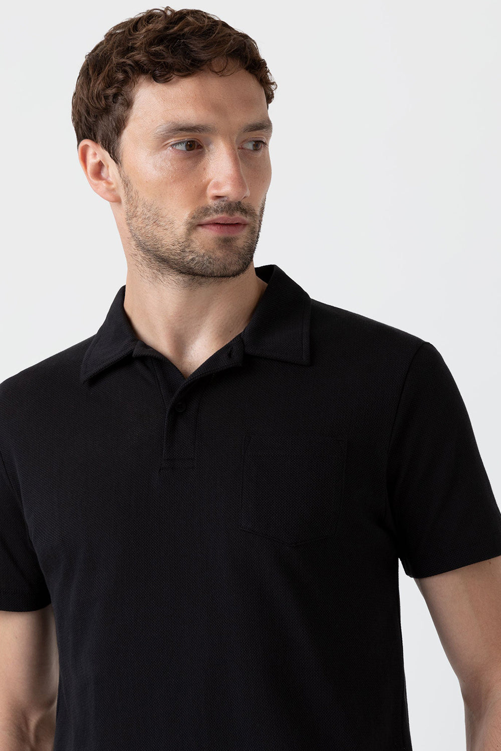 Riviera Polo Shirt, Black