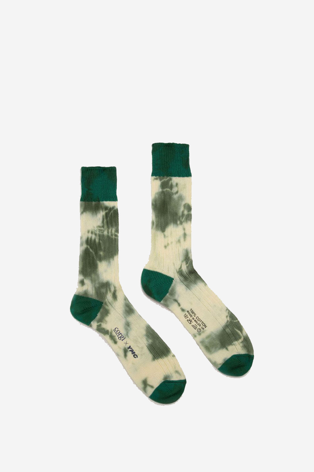 Tie Dye Sock, Green