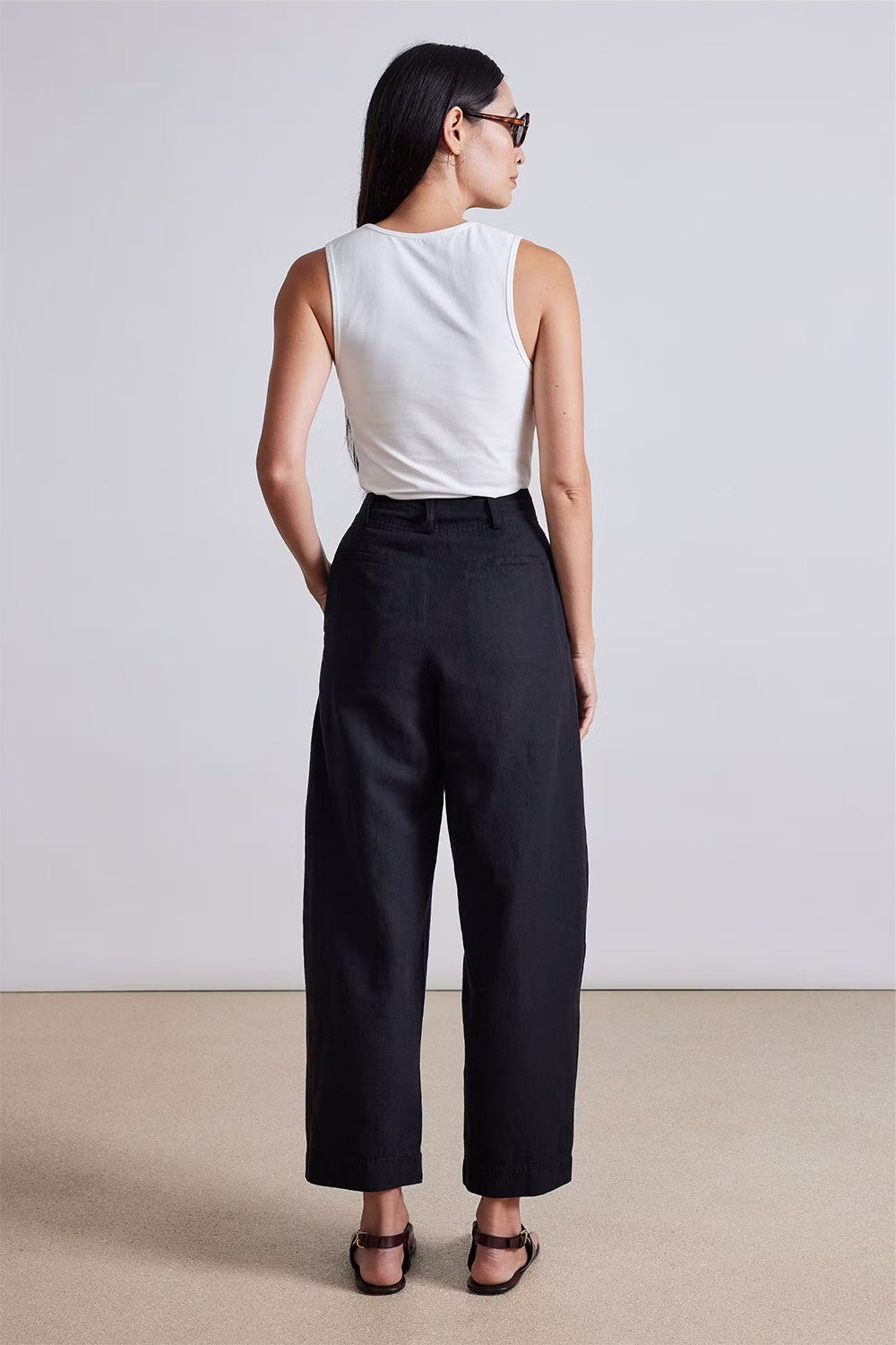 Bari Crop Trouser | Apiece Apart | The Standard Store