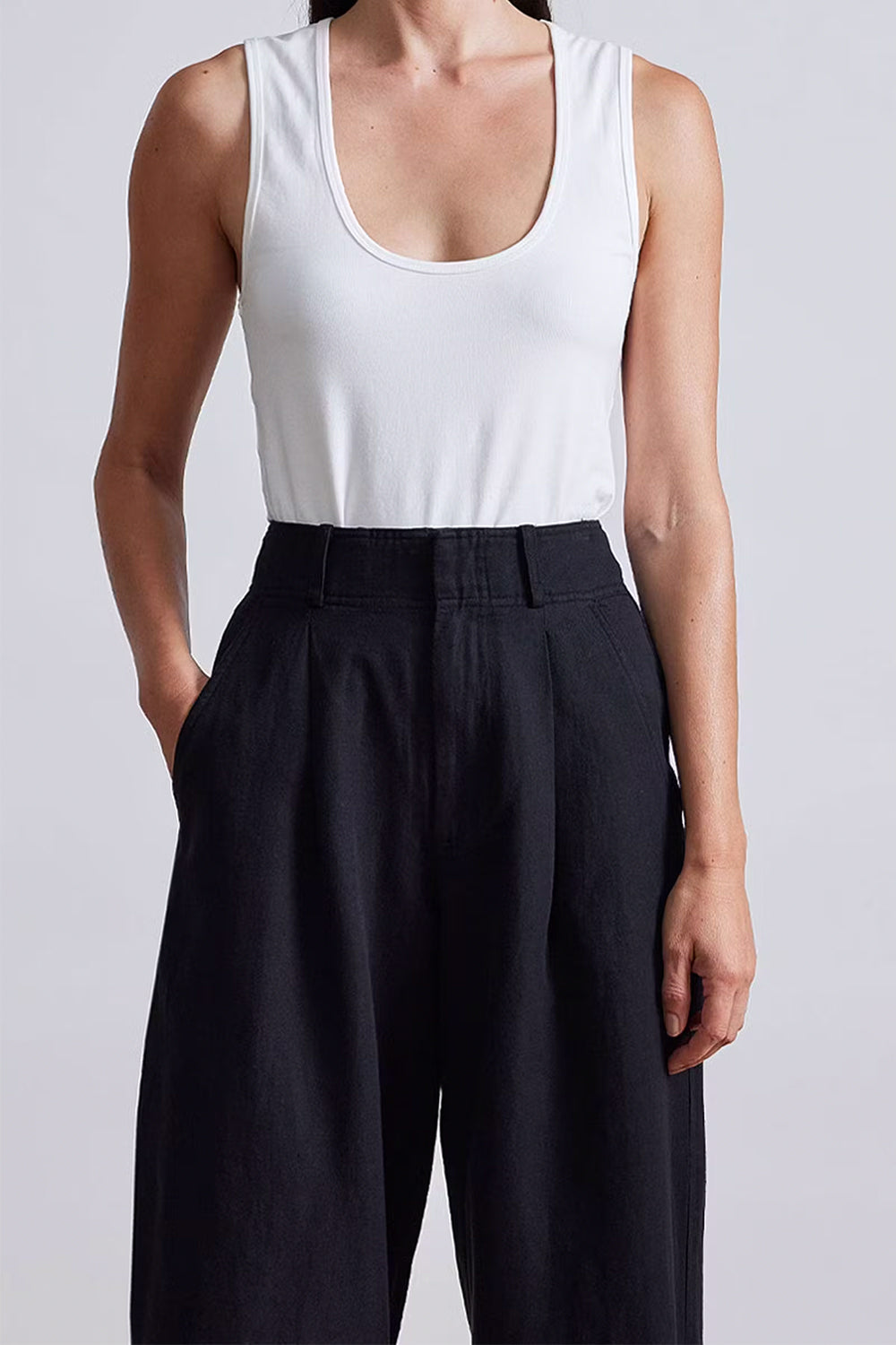 Bari Crop Trouser | Apiece Apart | The Standard Store