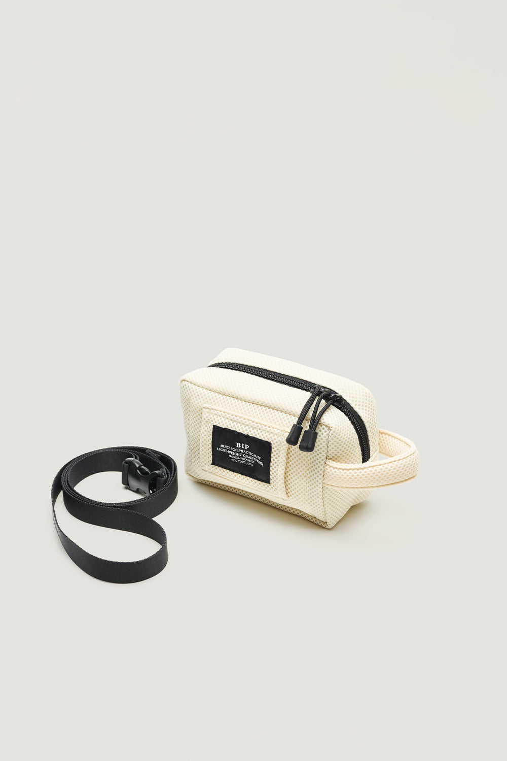 Belt Pouch Mini, Mesh Ivory | Bags In Progress | The Standard Store