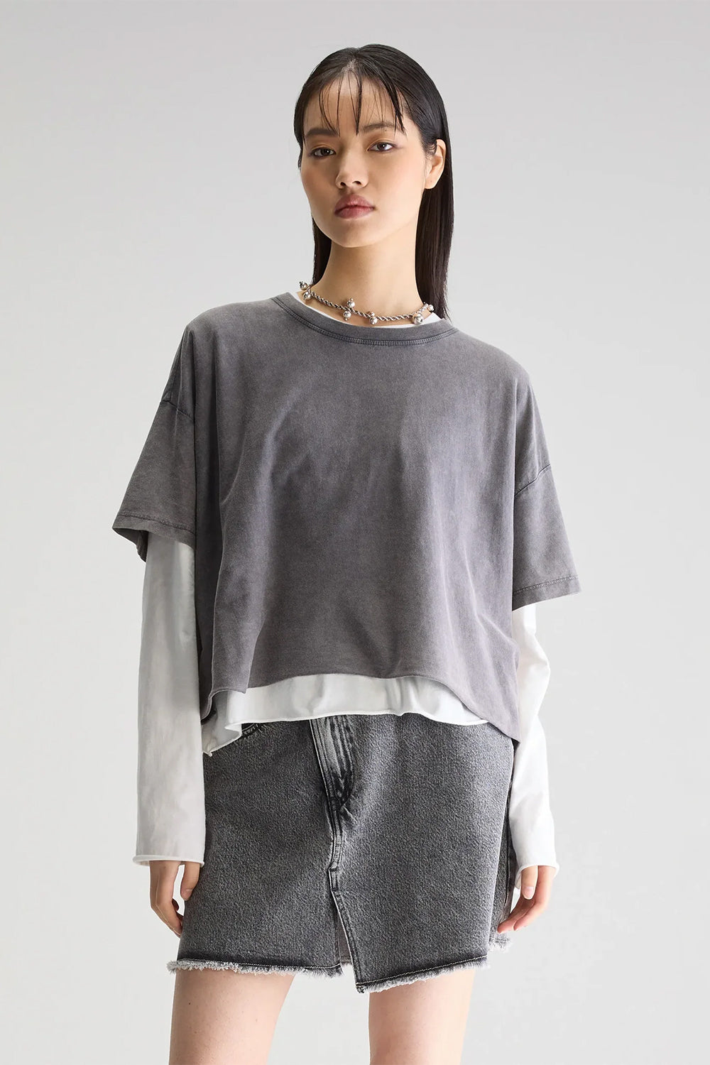 Farpy T Shirt, Blackbeauty | Bellerose | The Standard Store