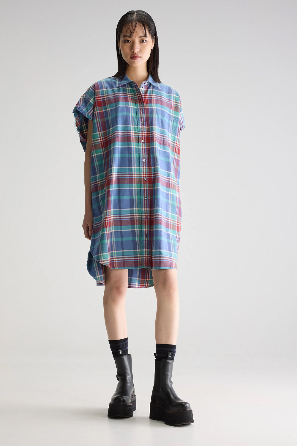 Giana Dress, Check A | Bellerose | The Standard Store