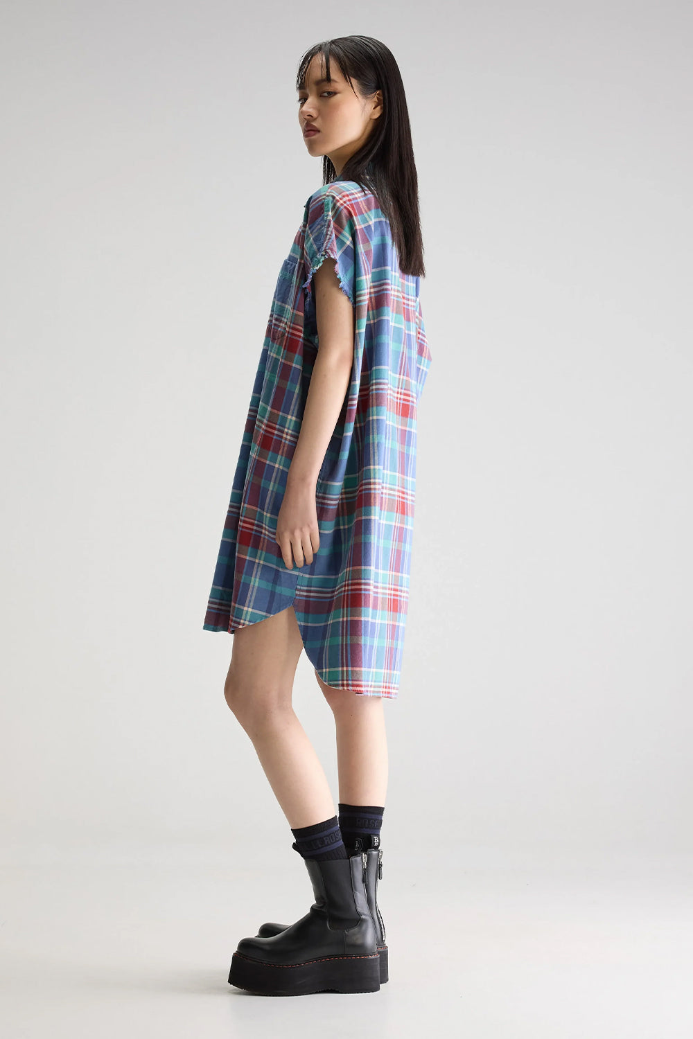 Giana Dress, Check A | Bellerose | The Standard Store