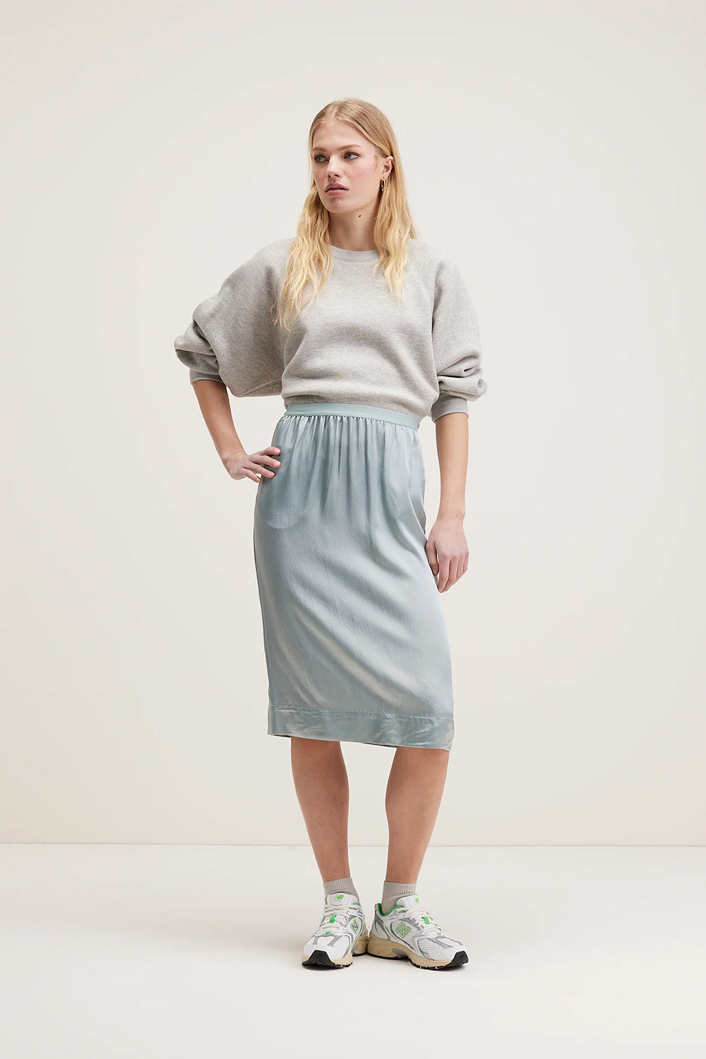 Horia Skirt, Givre | Bellerose | The Standard Strore