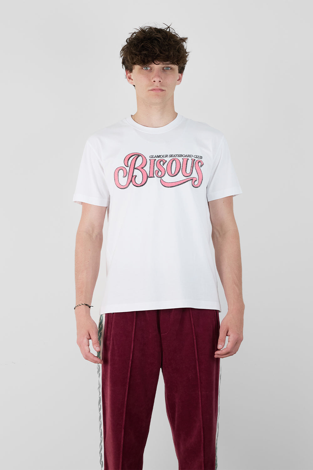 Glamour Caviar T-Shirt | Bisous Skateboard | The Standard Store