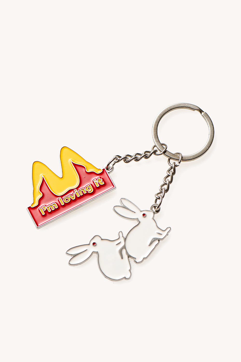 Hungry Bunnies Keyring | Carne Bollente | The Standard Store