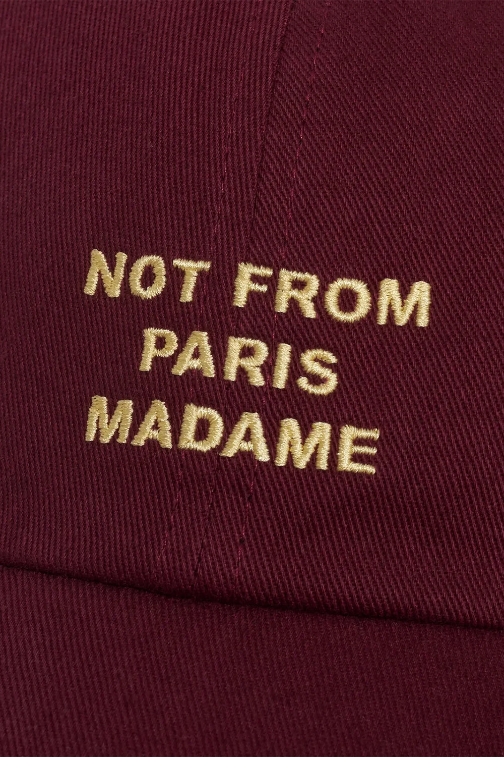 La Casquette Slogan Cap | Drôle de Monsieur | The Standard Store

