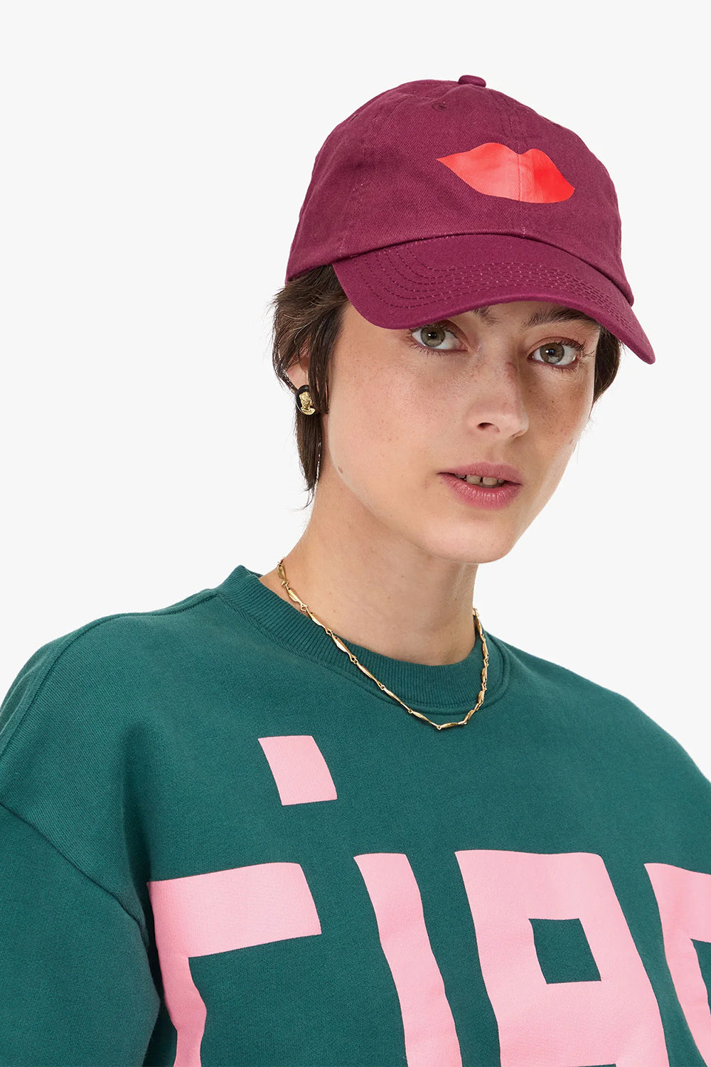 Baseball Cap Lips