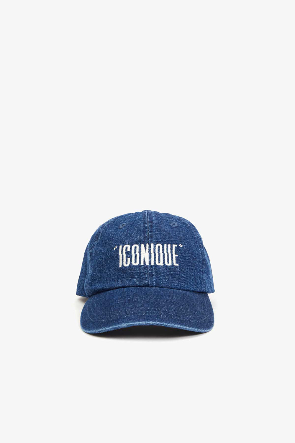 BaseBall Hat Iconic Navy Denim | Clare V | The Standard Store