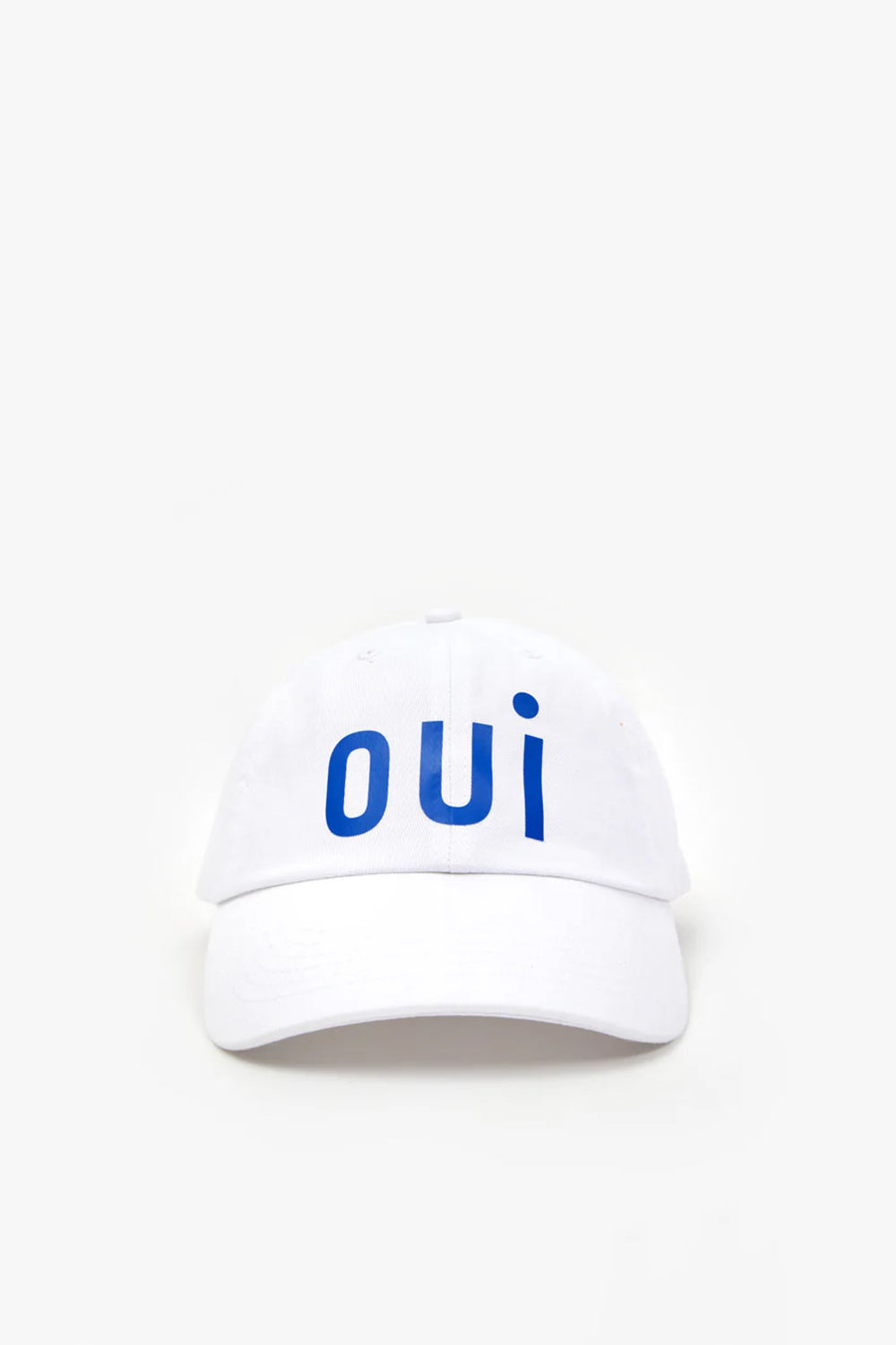 Baseball Hat Oui White | Clare V | The Standard Store