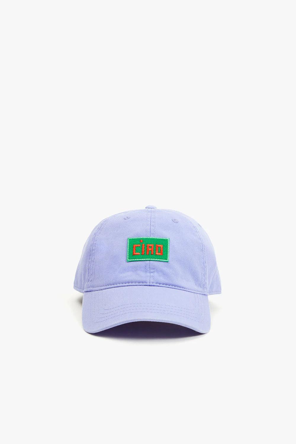 Ciao Patch Baseball Hat Lilac | Clare V | The Standard Store