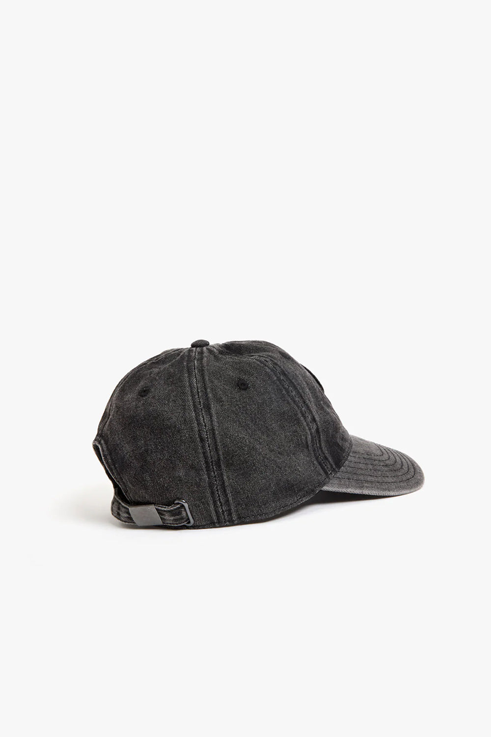 Denim Baseball Hat Oui Faded Black | Clare V | The Standard Store