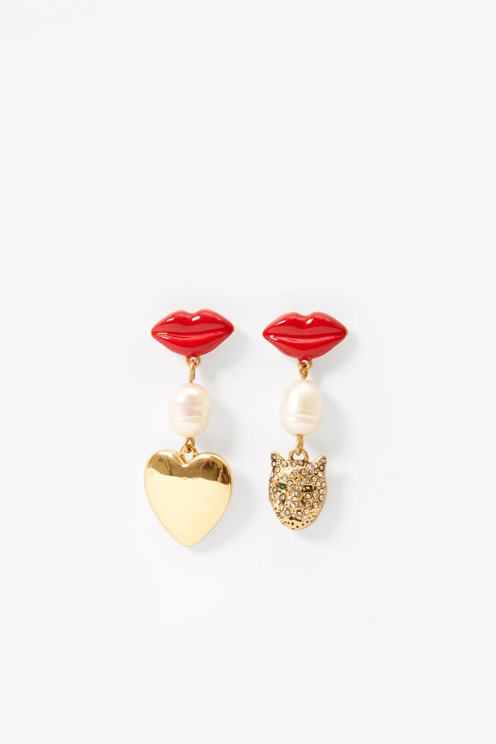 Le Lips Earrings | Clare V | The Standard Store