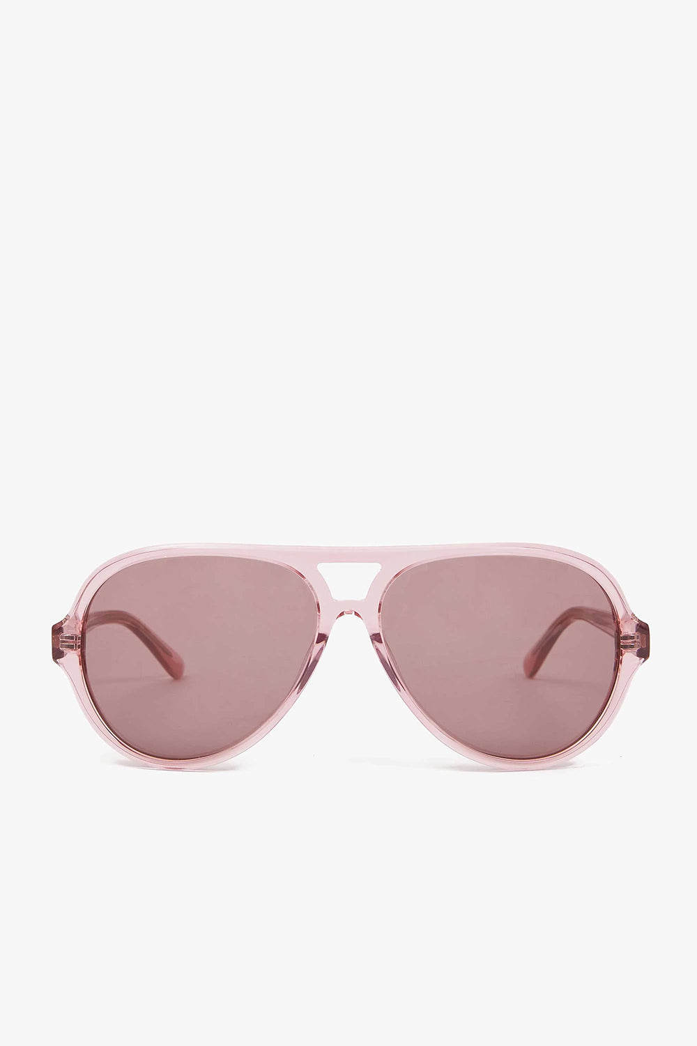 Lizzie Sunglasses Dark Rose | Clare V | The Standard Store