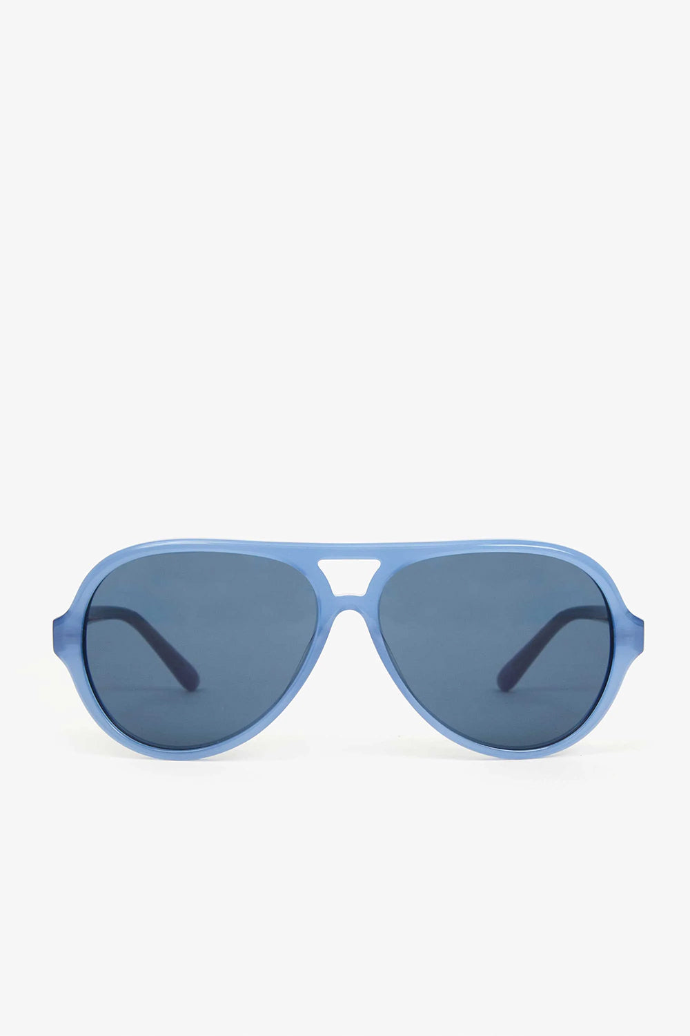 Lizzie Sunglassses Petrol Blue | Clare V | The Standard Store