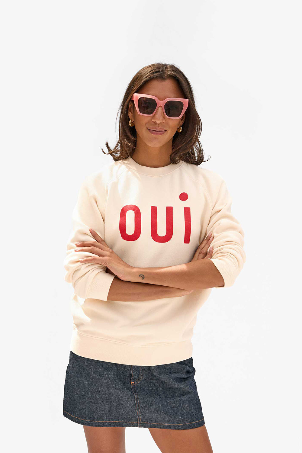 Oui Sweat Shirt | Clare V | The Standard Store