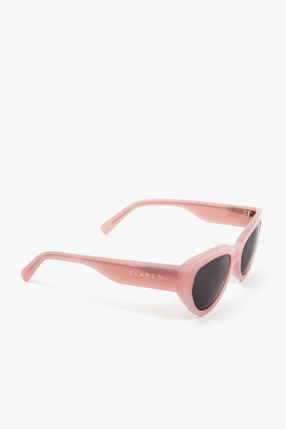 Sophia Sunglasses, Blush | Clare V | The Standard Store