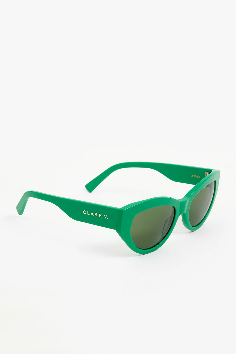 Sophia Sunglasses Fern | Clare V | The Standard Store