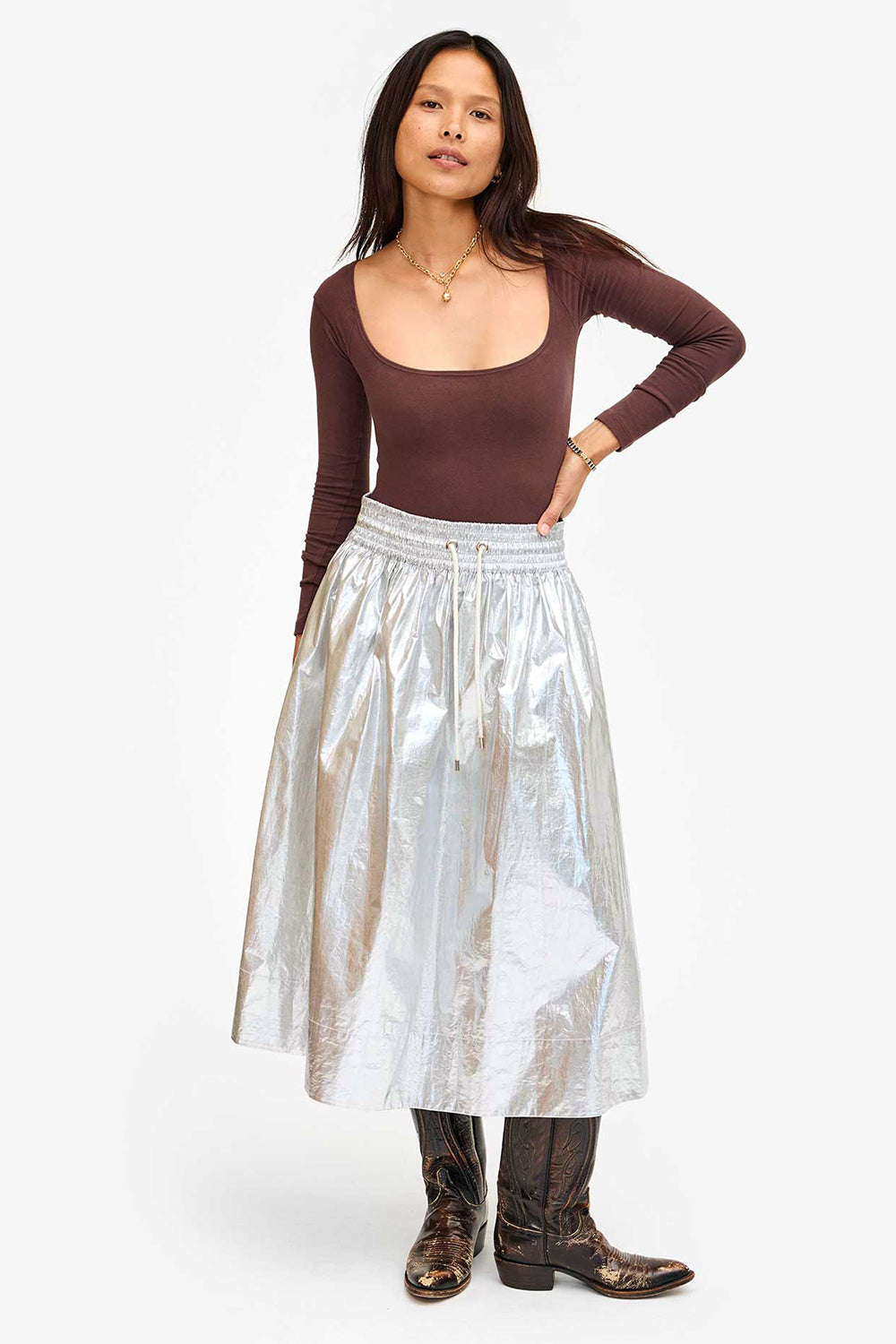 Zoelle Skirt | Clare V | The Standard Store