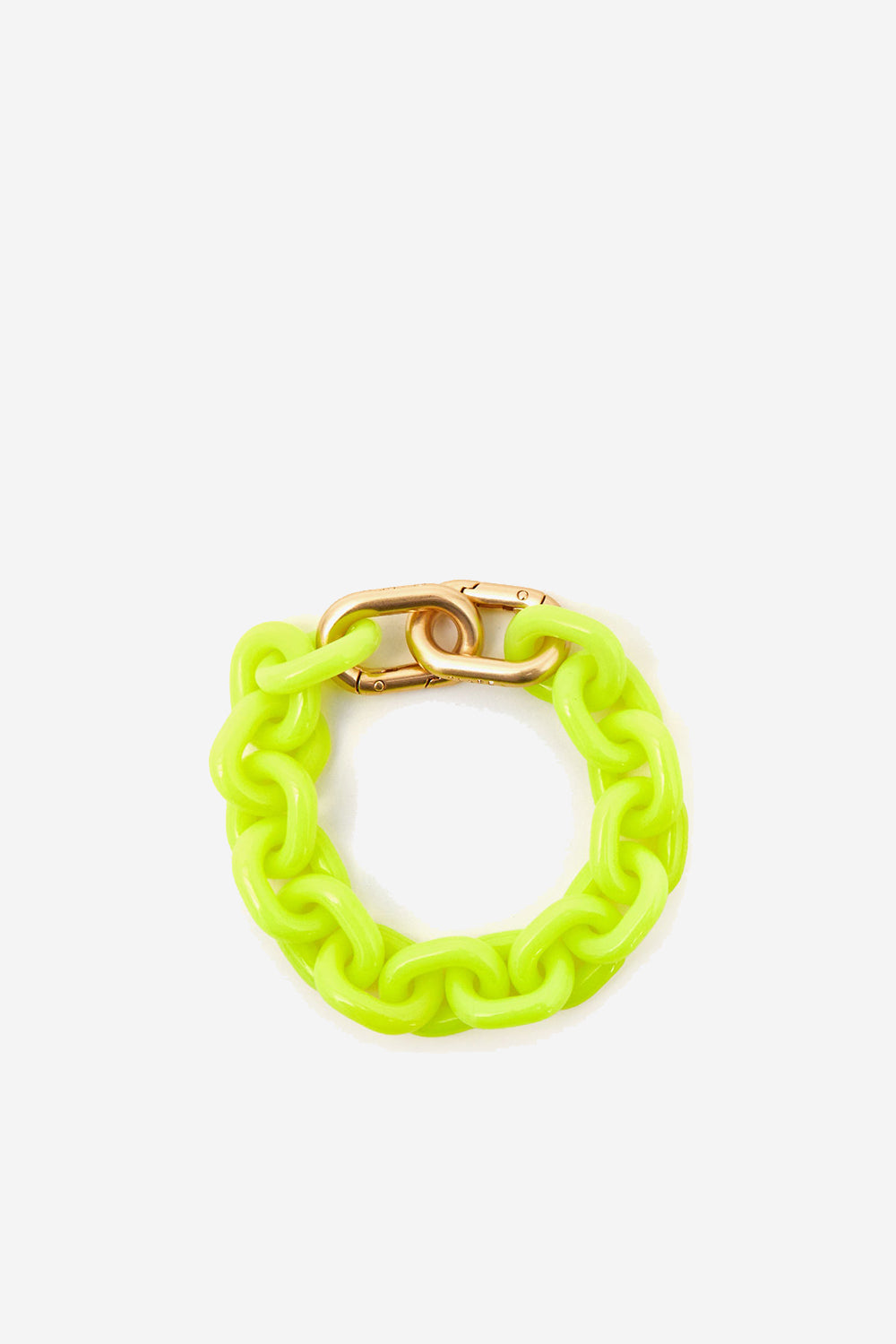 Clare V, Bags, Clare V Shortie Strap Neon Yellow Resin