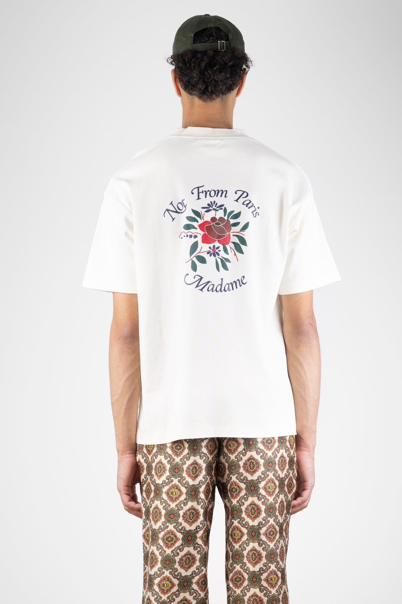 Le Slogan Fleurs T-Shirt | Drole De Monsieur | The Standard Store