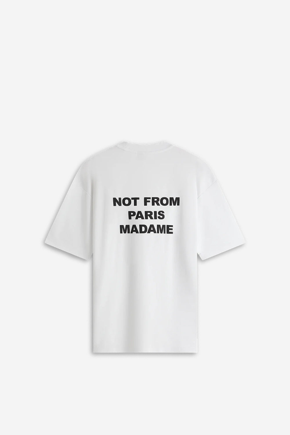 Le T-Shirt Slogan, Optic White | Drôle de Monsieur | The Standard Store