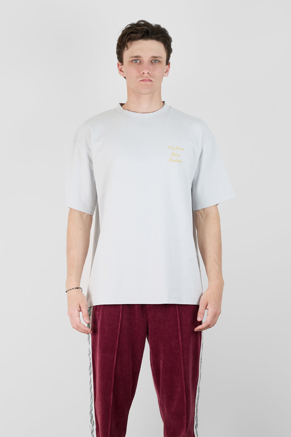 Le T-Shirt Slogan Calligraphy | Drôle de Monsieur | The Standard Store

