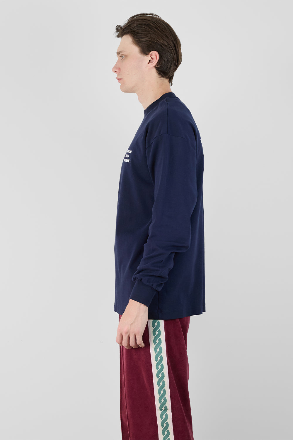 Le T-shirt Slogan ML | Drôle de Monsieur | The Standard Store

