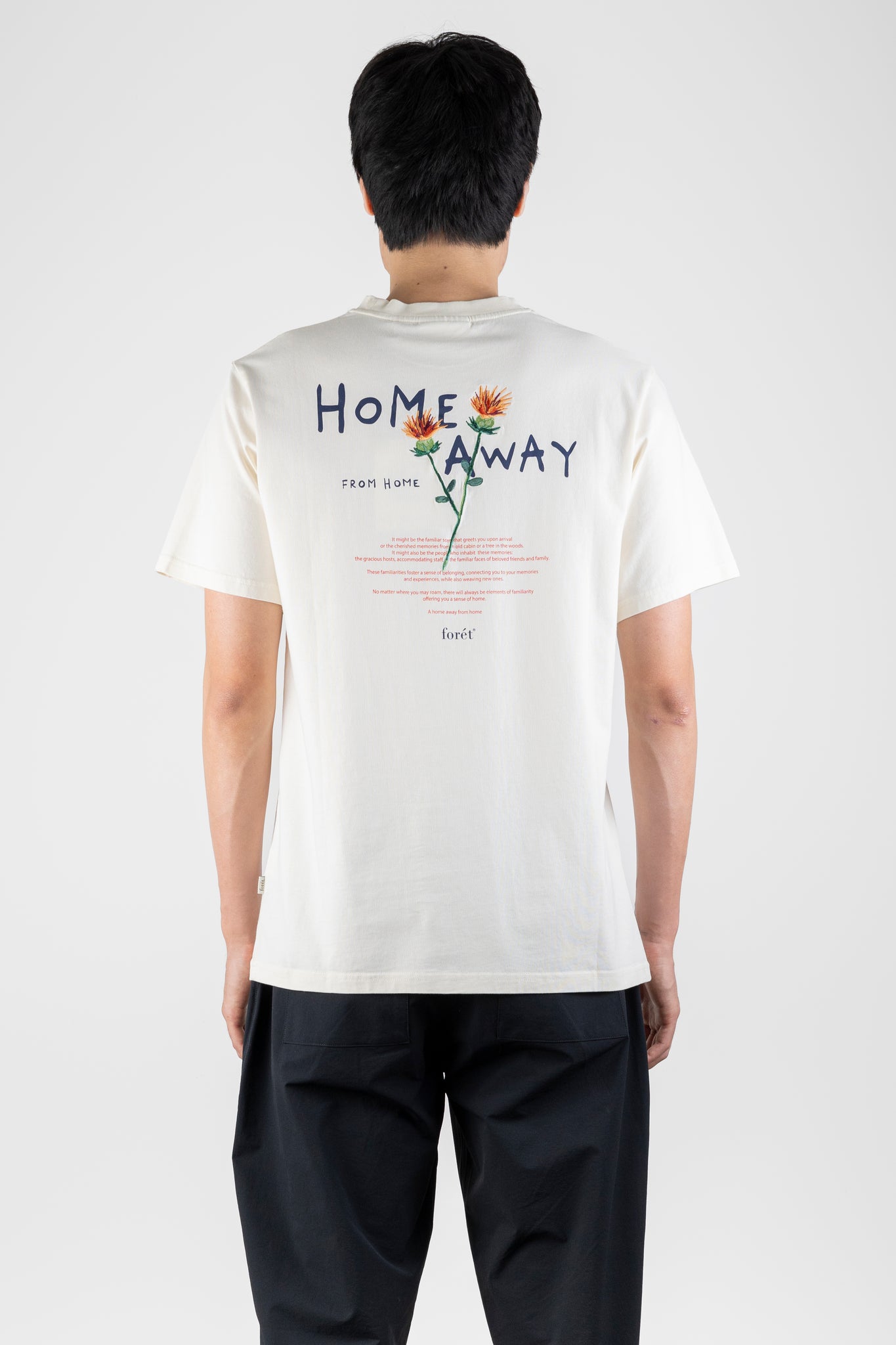 Abode Embroidery T-Shirt | Foret | The Standard Store