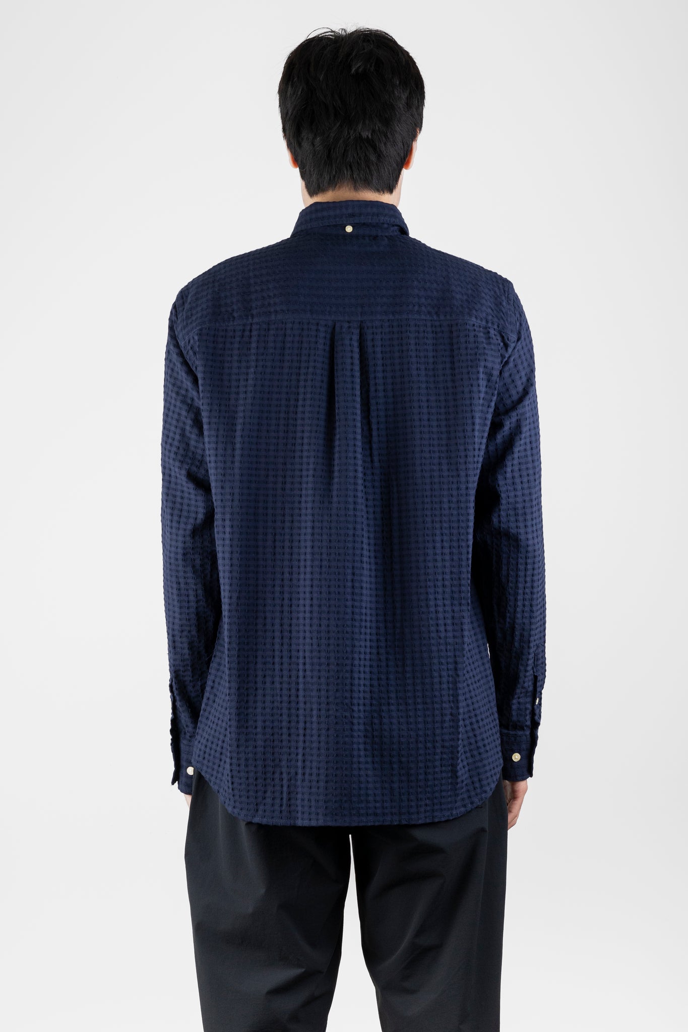 Dawn Jacquard Shirt | Foret | The Standard Store