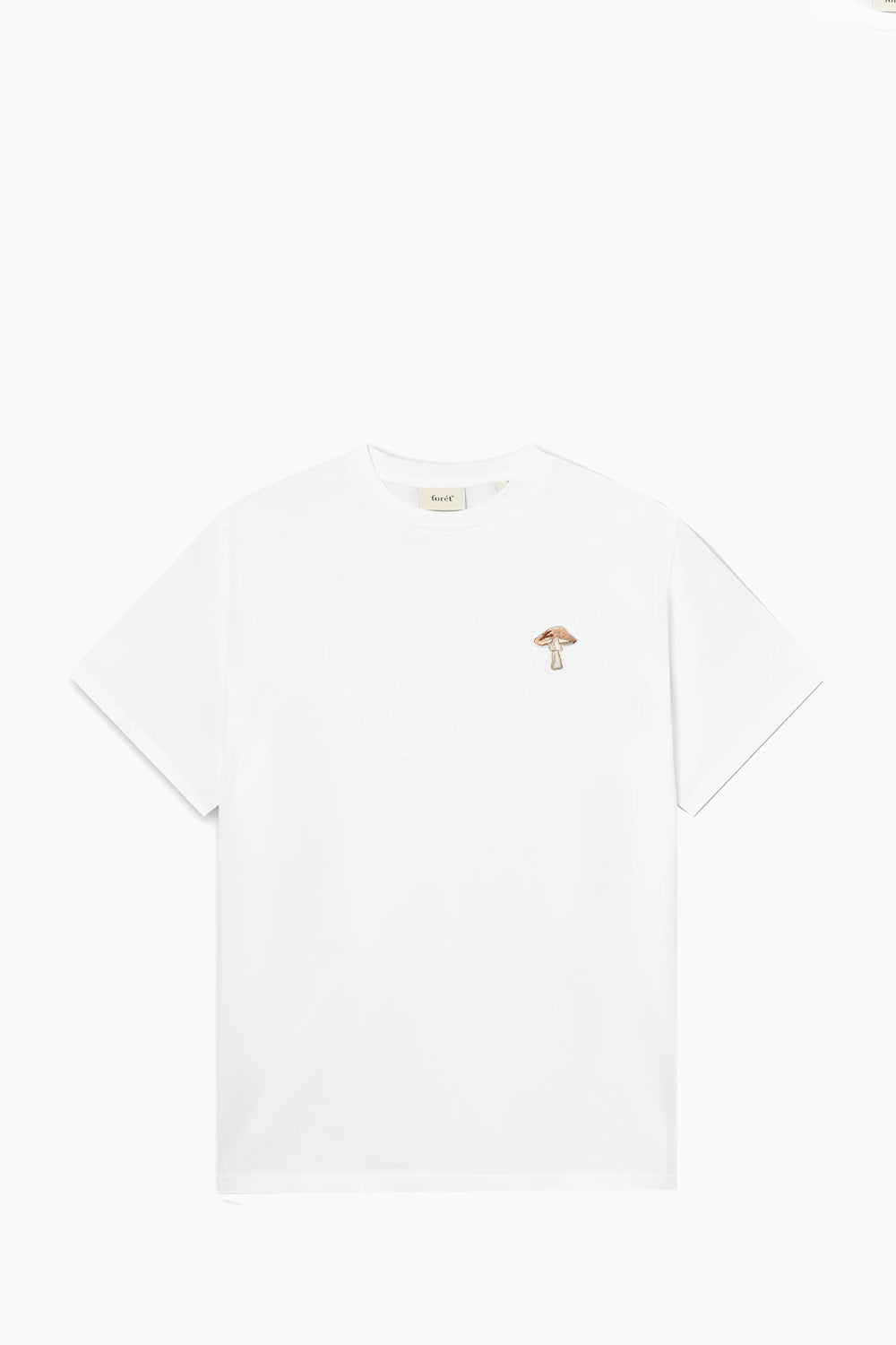 Mush T-Shirt, White | Forét | The Standard Store
