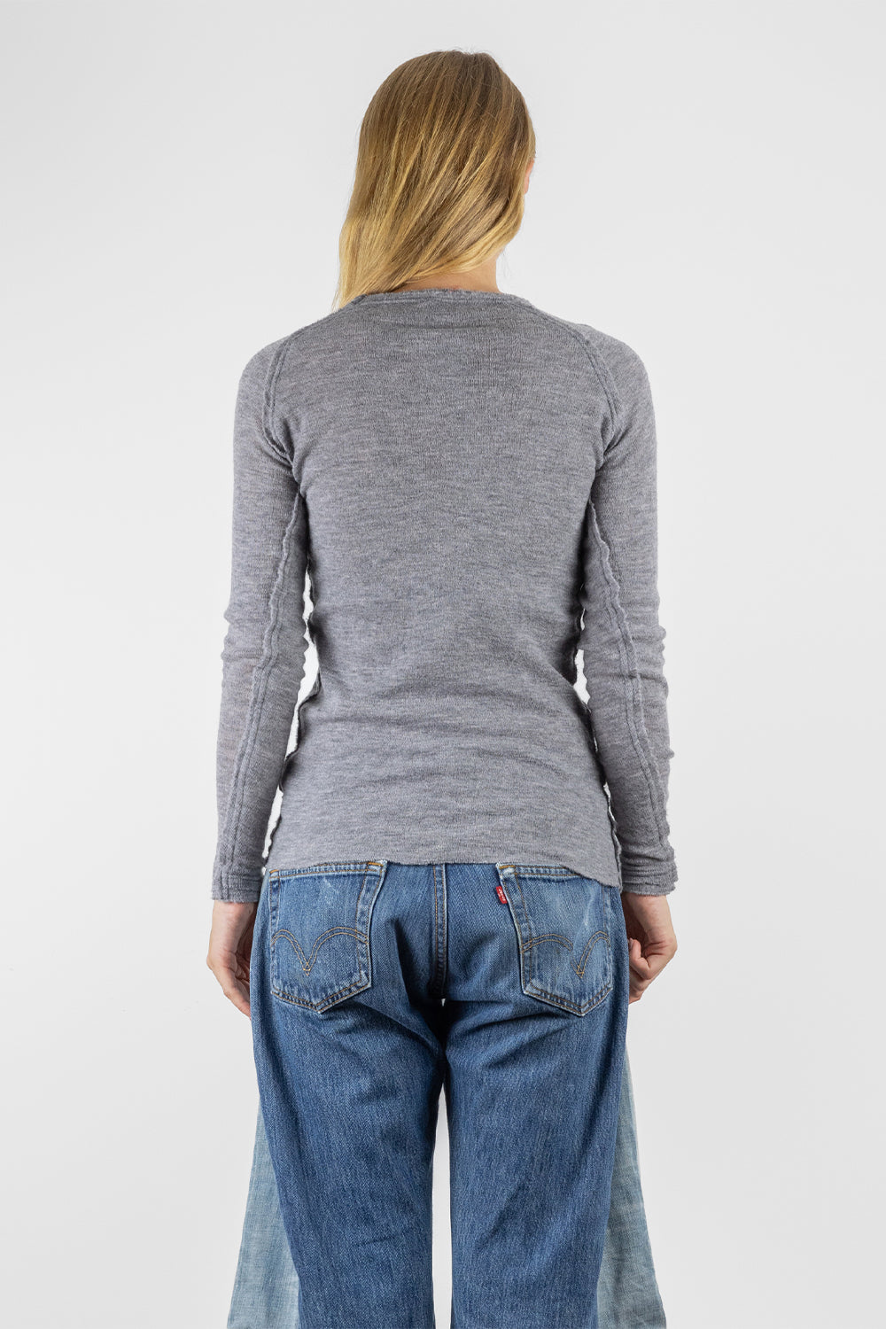 Barba Knit, Light Grey | Gudrun & Gudrun | The Standard Store