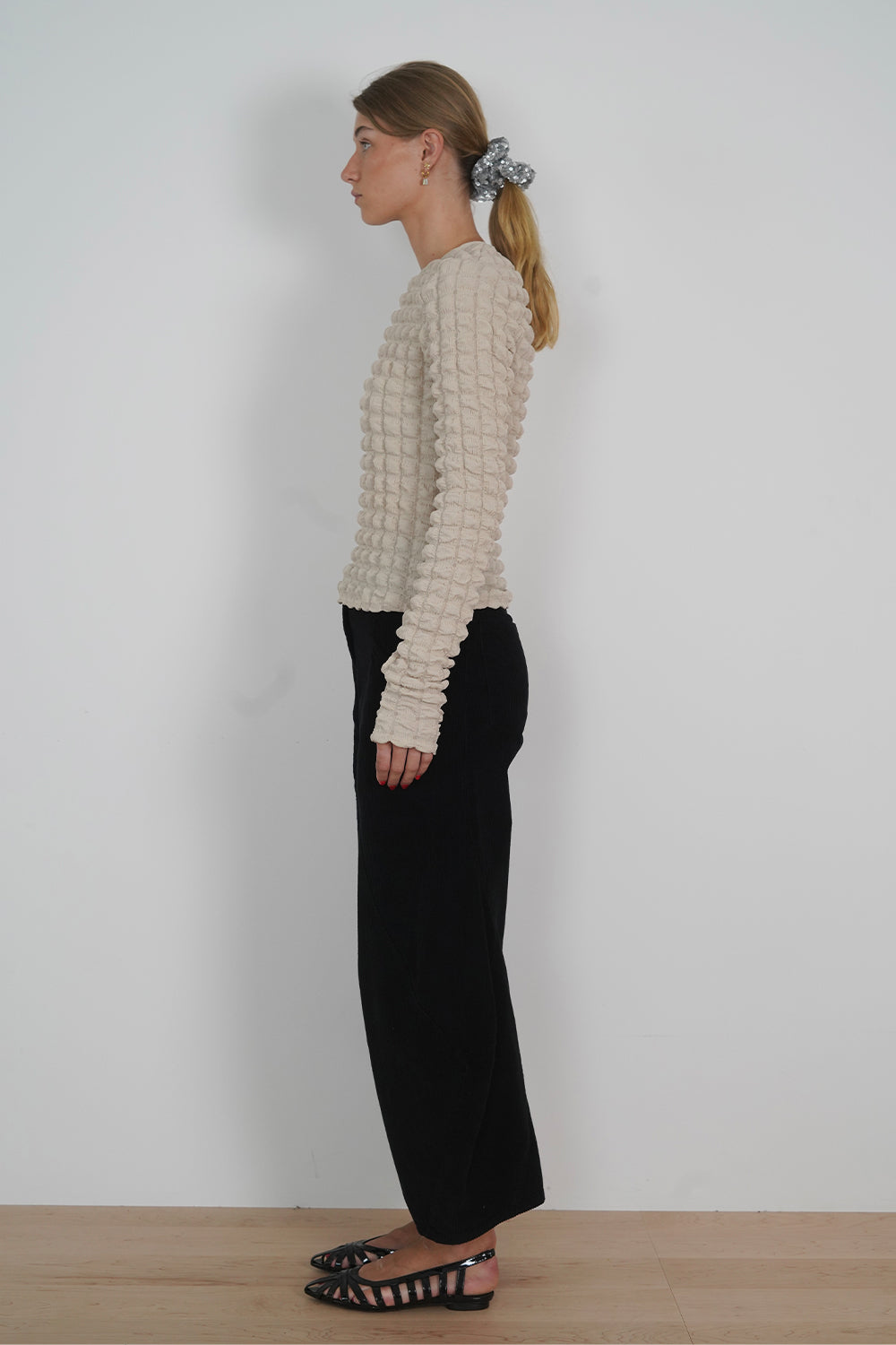 Tie Blouse, Beige | Henrik Vibskov | The Standard Store