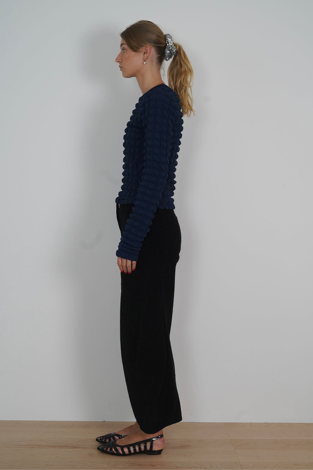 Tie Blouse, Midnight Blue | Henrik Vibskov | The Standard Store