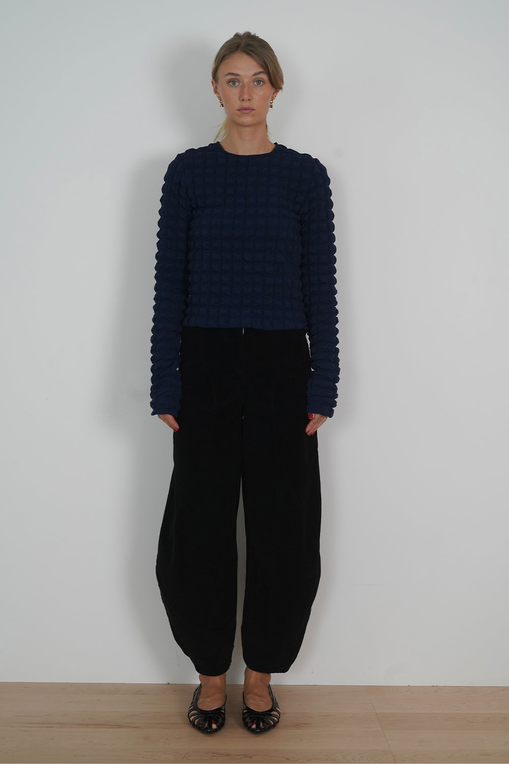Tie Blouse, Midnight Blue | Henrik Vibskov | The Standard Store