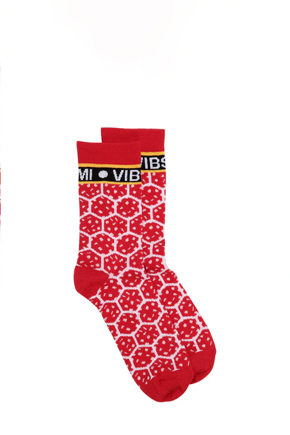 Vibs Salami Socks, Red | Henrik Vibskov | The Standard Store