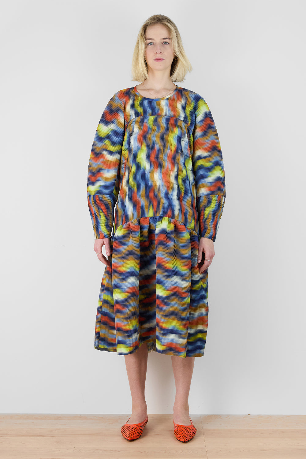 Hilly Plisse Dress | Henrik Vibskov | The Standard Store