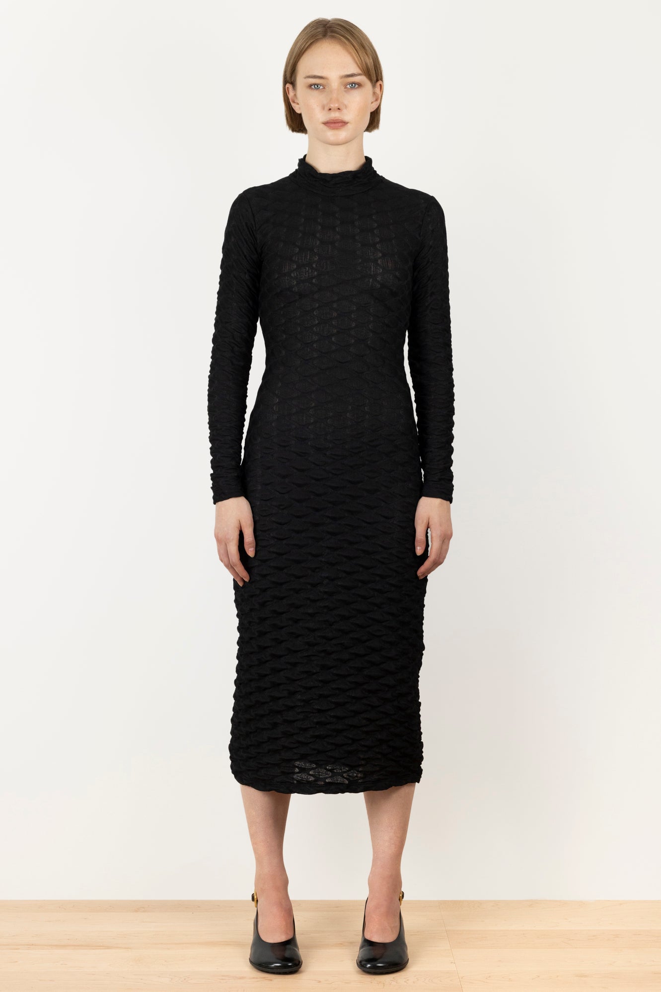 Bubble Wrap Dress, Black | Henrik Vibskov | The Standard Store