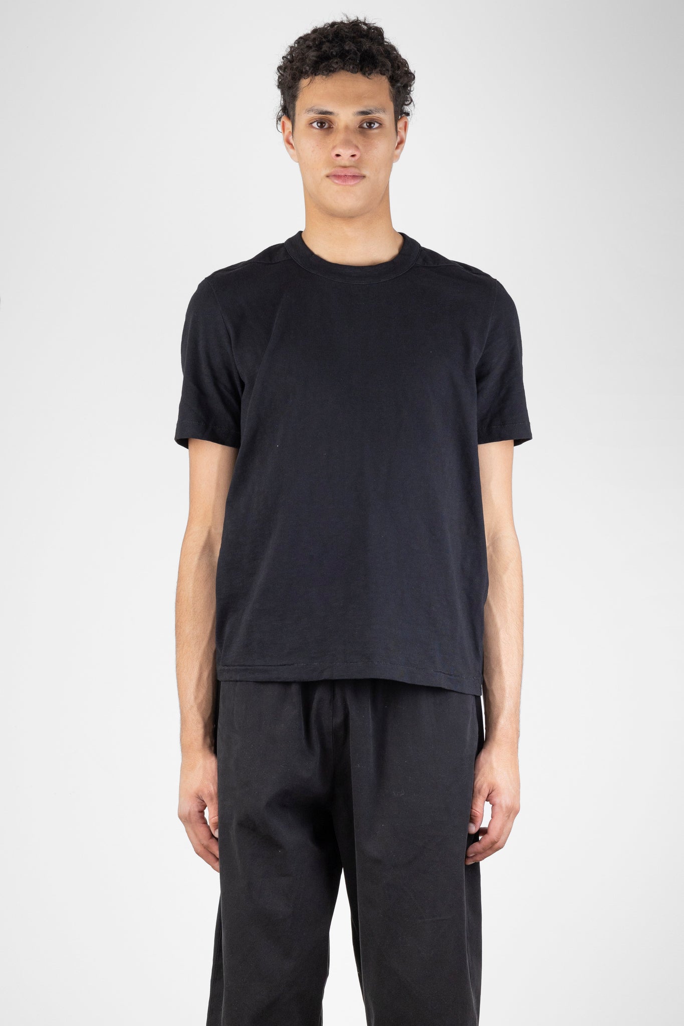 Rodger Bio Organic Cotton T Shirt, Black | Homecore | The Standard Store