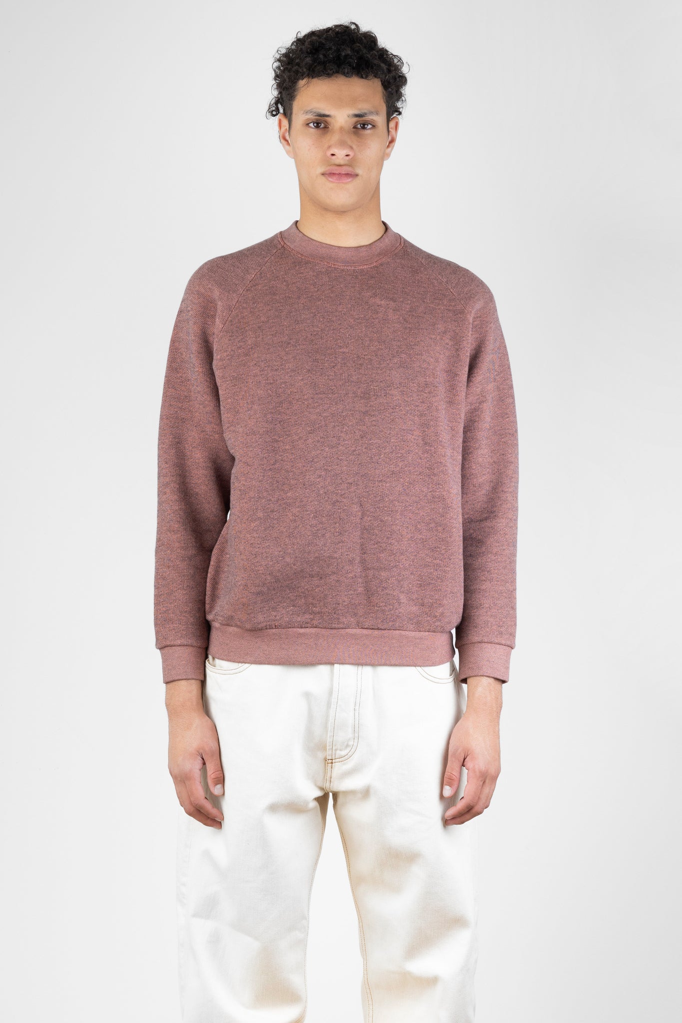 Terry Sweatshirt, Rose Stone | Homecore | The Standard Store