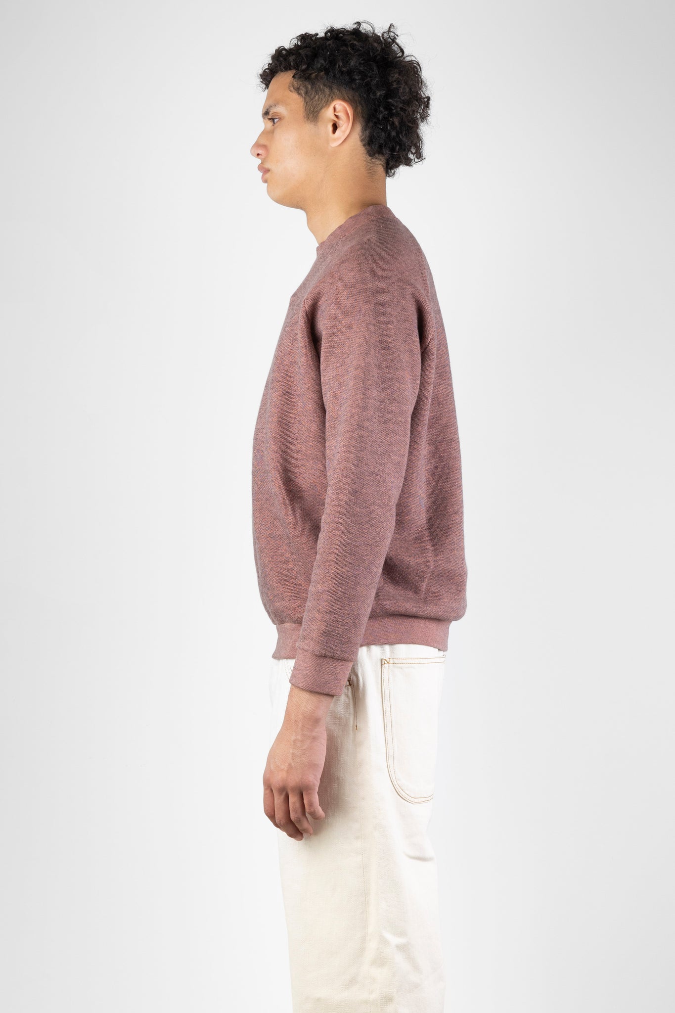 Terry Sweatshirt, Rose Stone | Homecore | The Standard Store