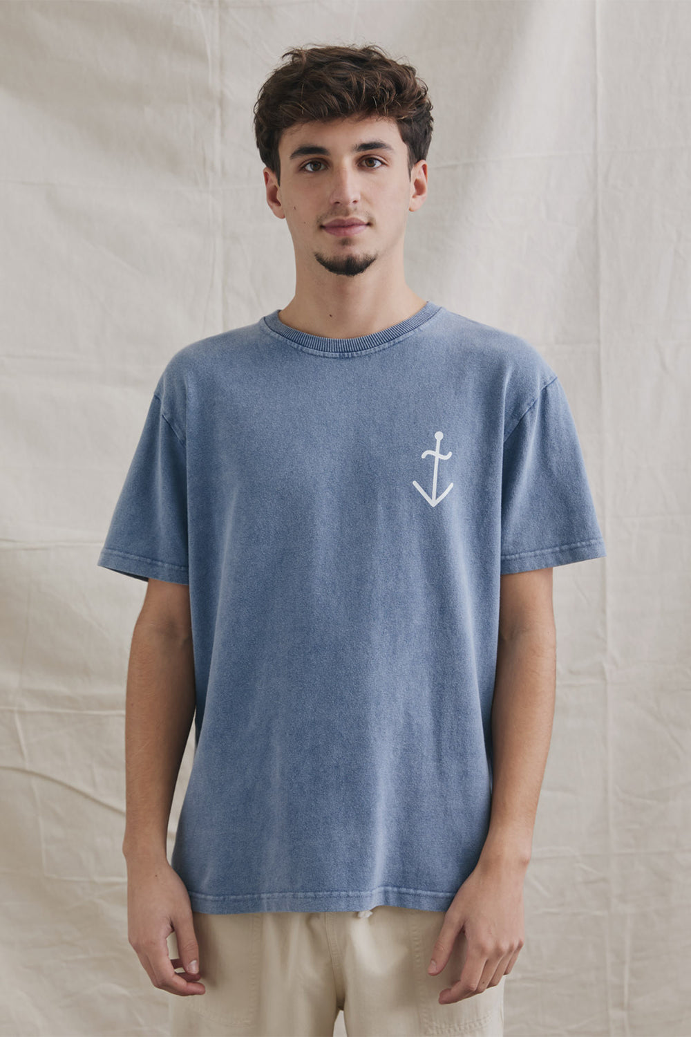 Dantas Logo T-Shirt, Blue | La Paz | The Standard Store