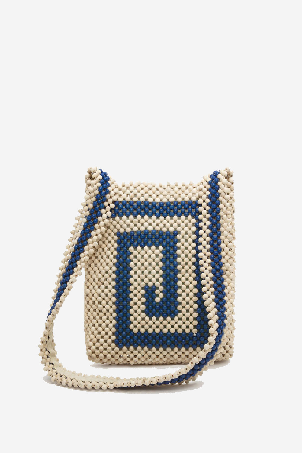 Pilgrim Bag, Ecru/Blue