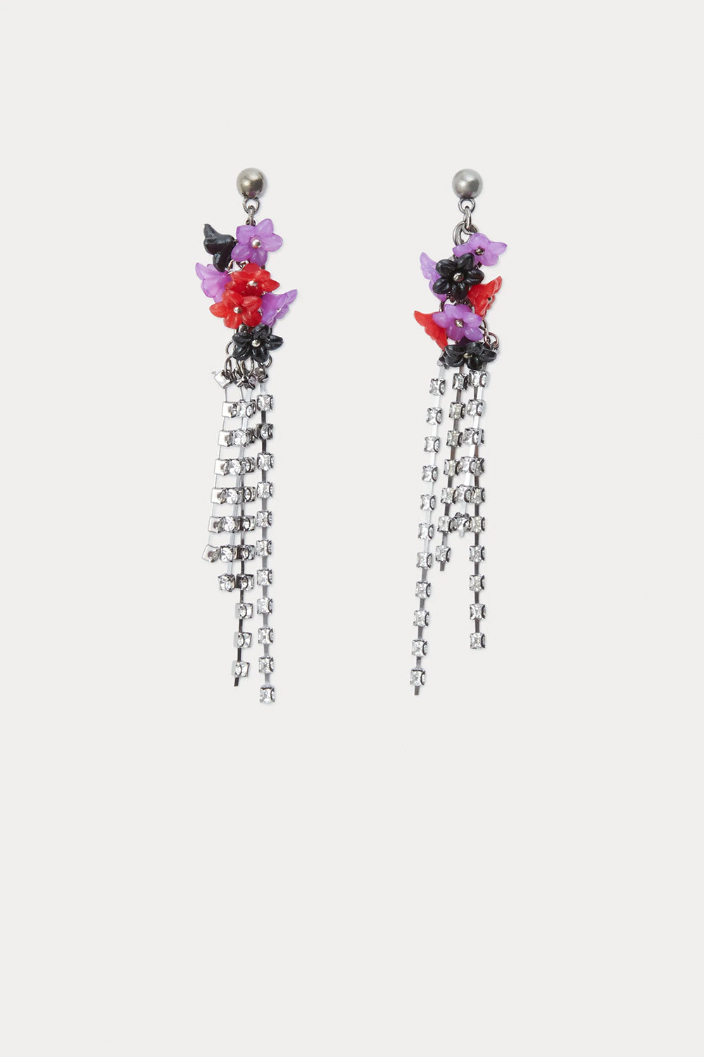 Flower Bouquet Earrings, Hot Pink | Rachel Comey | The Standard Store